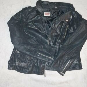Levi's Black Leather Jacket